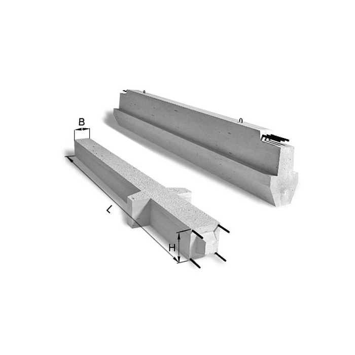 Ригель железобетонный 2РЖ 8-82-85 АIV д